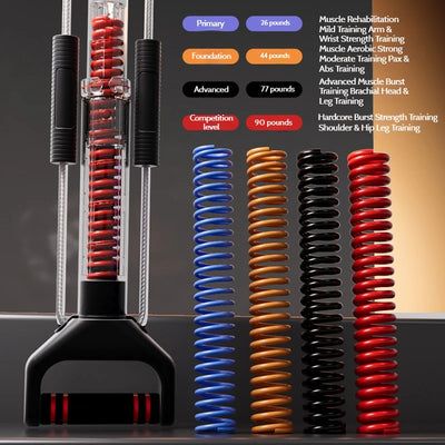 Adjustable Muscle Trainer Full Body Workout Equipment for Home Gym Travel Tone Core Abs Glutes Portable Fitness Training for Men