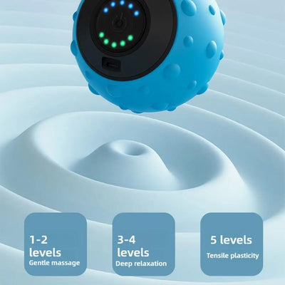 Electric Massage Ball Health Care Fascia Ball Muscle Relaxation Boay Massager Fitness Yoga Exercise Vibrating Yoga Fitness