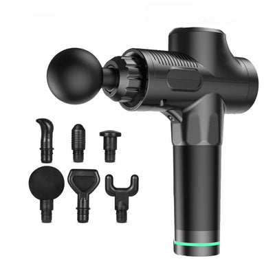New Home Multi functional Fascia Gun Professional Fitness Sports Vibration Massage Muscle Relaxation Adjustment Impact Massager