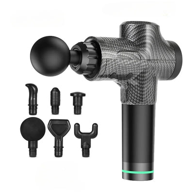 New Home Multi functional Fascia Gun Professional Fitness Sports Vibration Massage Muscle Relaxation Adjustment Impact Massager