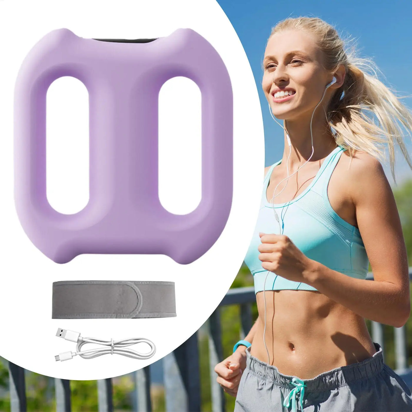 Multifunctional Full-Body Fascia Ring Exercise Vibration Fitness Massager For Fat Burning&Shaping Weight Loss Body Shaping