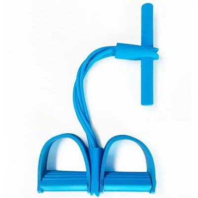 Multi functional home fitness equipment, four tube pedal tensioner, elastic tension rope, strength training, yoga, Pilates