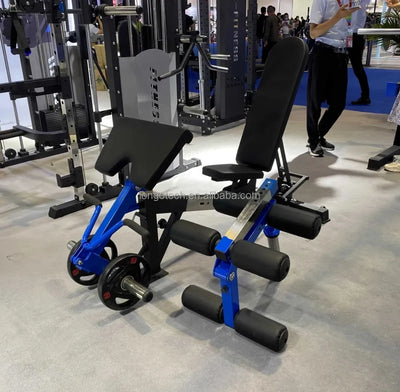 Fitness Gym Equipment Expandability Weightlifting Multi-Functional Incline Decline Flat Plate Loaded Weight Bench Press