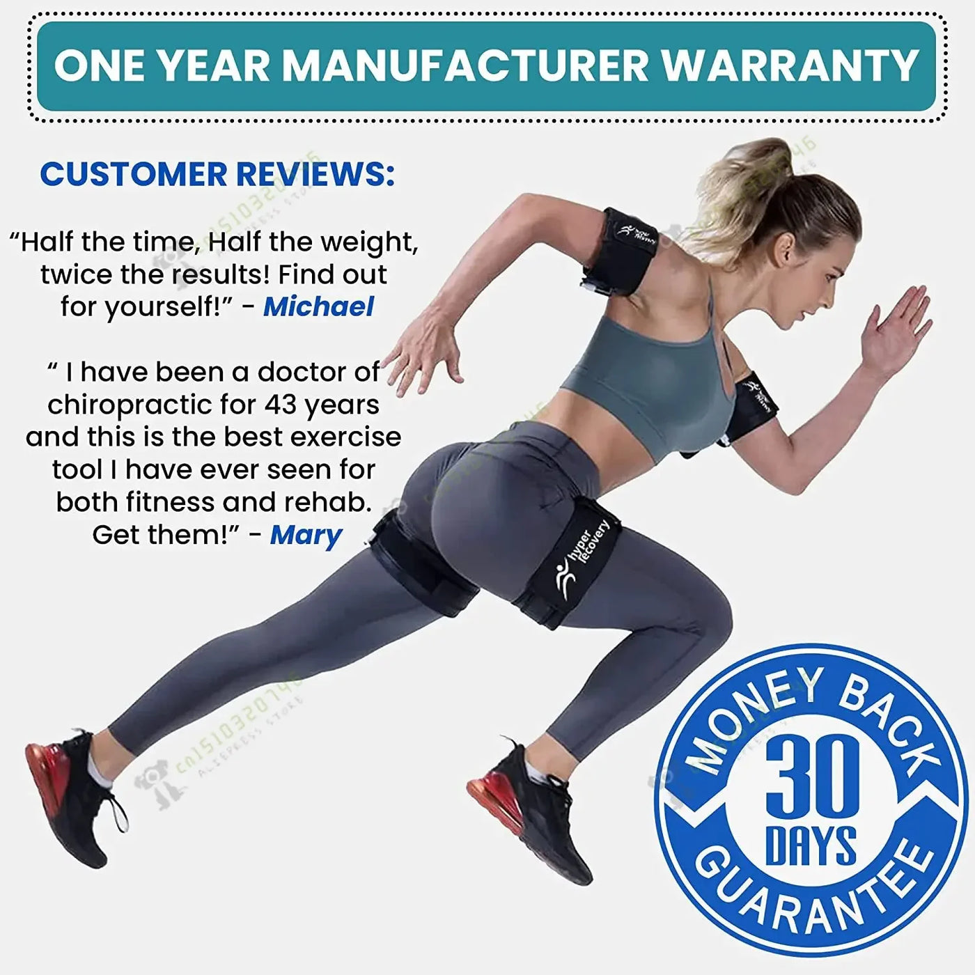 BFR fitness training blood flow restriction band, compression training band, pressure display, compression band