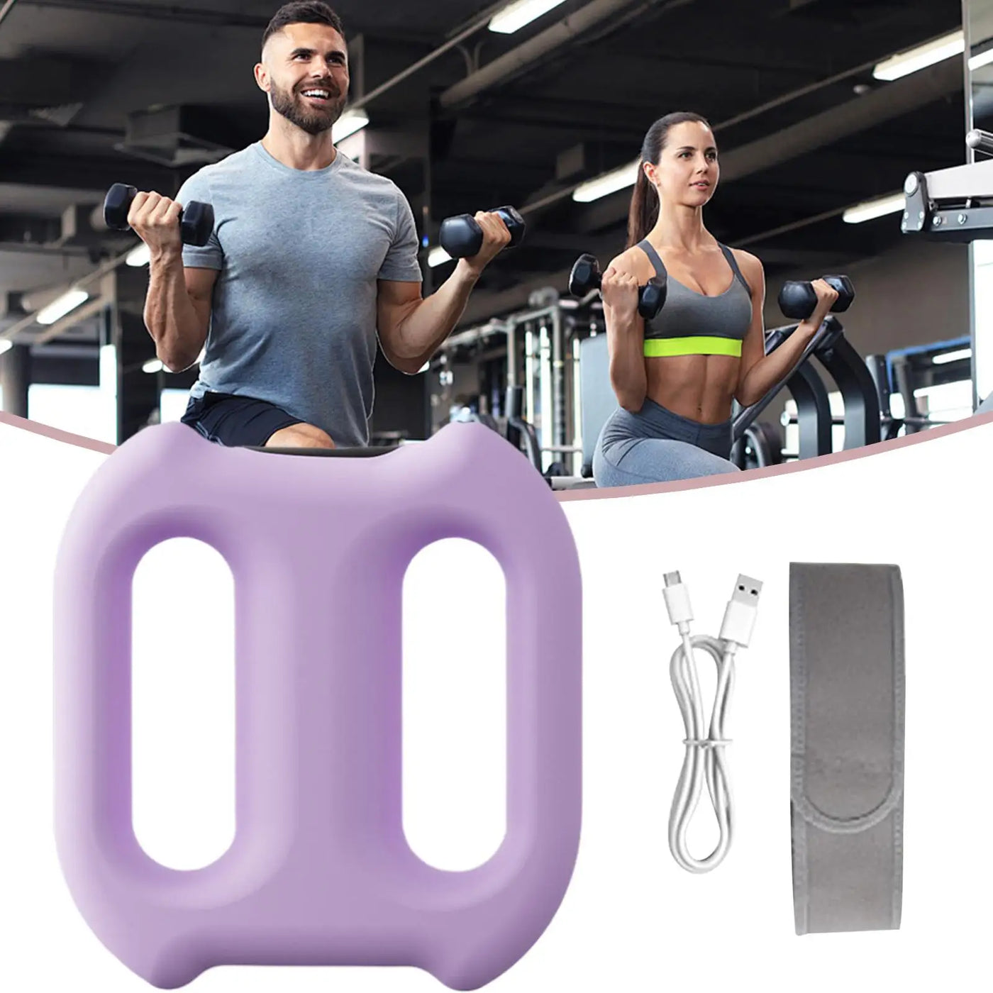 Multifunctional Full-Body Fascia Ring Exercise Vibration Fitness Massager For Fat Burning&Shaping Weight Loss Body Shaping