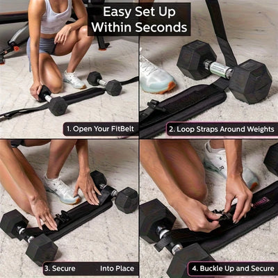 Butt Bridge Trainer Yoga Sport Dumbbell Waist Weight Belt Fitness Push Weight Assistance Band for Core Strength Training