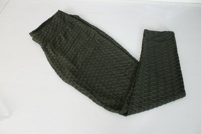 Womens'  Legging Bubble Stretchable Fabric Yoga Fitness Work-out sport