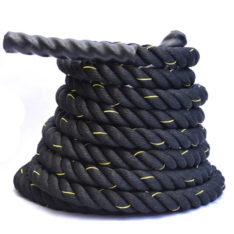 Fitness Muscle Training Exercise Workout Home Gym Outdoor Cardio Workout Undulation Battle Exercise Training Rope