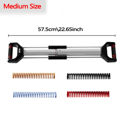 Adjustable Muscle Trainer Full Body Workout Equipment for Home Gym Travel Tone Core Abs Glutes Portable Fitness Training for Men