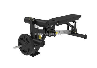 Fitness Gym Equipment Expandability Weightlifting Multi-Functional Incline Decline Flat Plate Loaded Weight Bench Press
