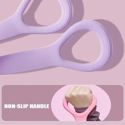 8 Fitness Workout Resistance Band Arm Back Shoulder Exercise Elastic Training Band Yoga Pilates Physical Therapy Equipment